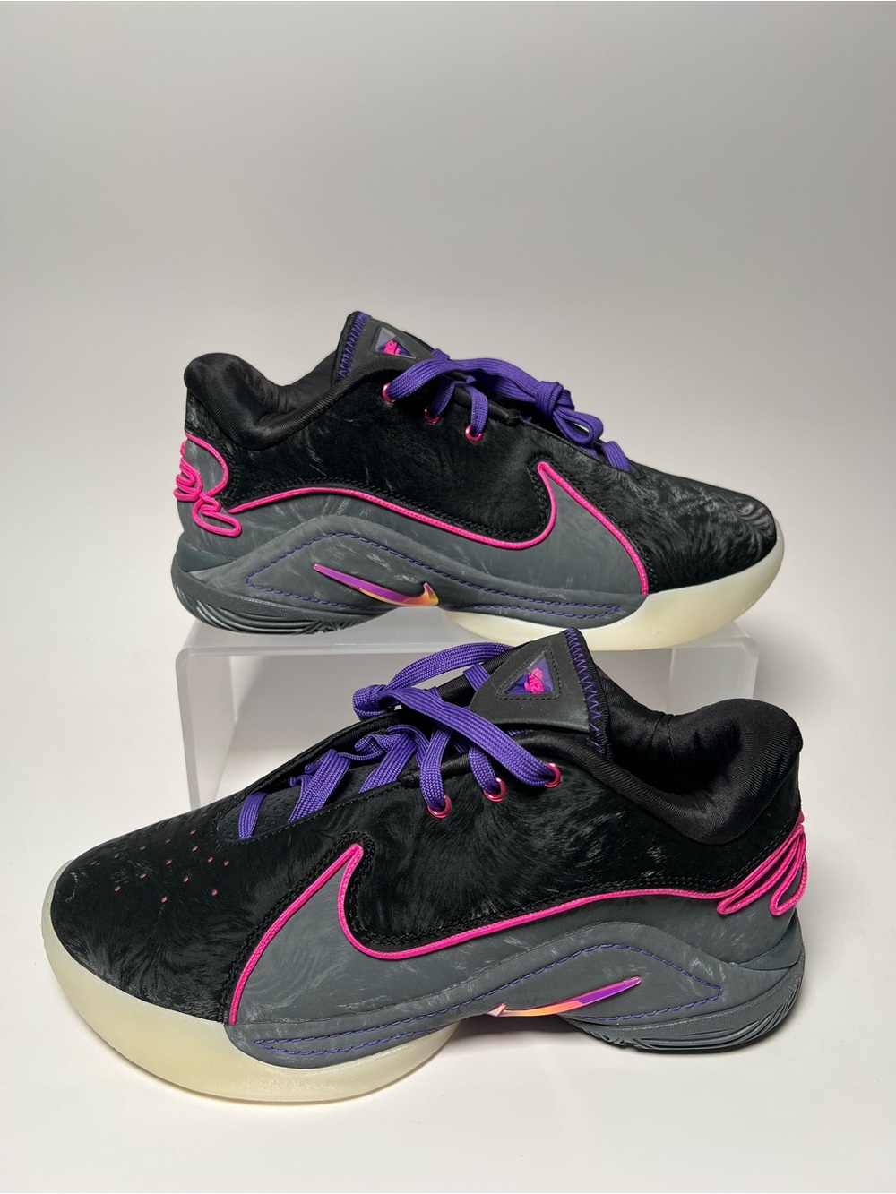 Nike Lebron 22 Backlight Glow In Dark Black Basketball Shoes FZ1094-001 Men 12